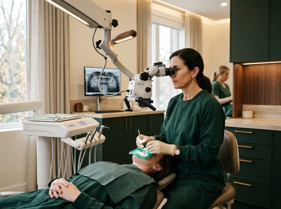 Adana kanal tedavisi — mikroskop altında endodonti